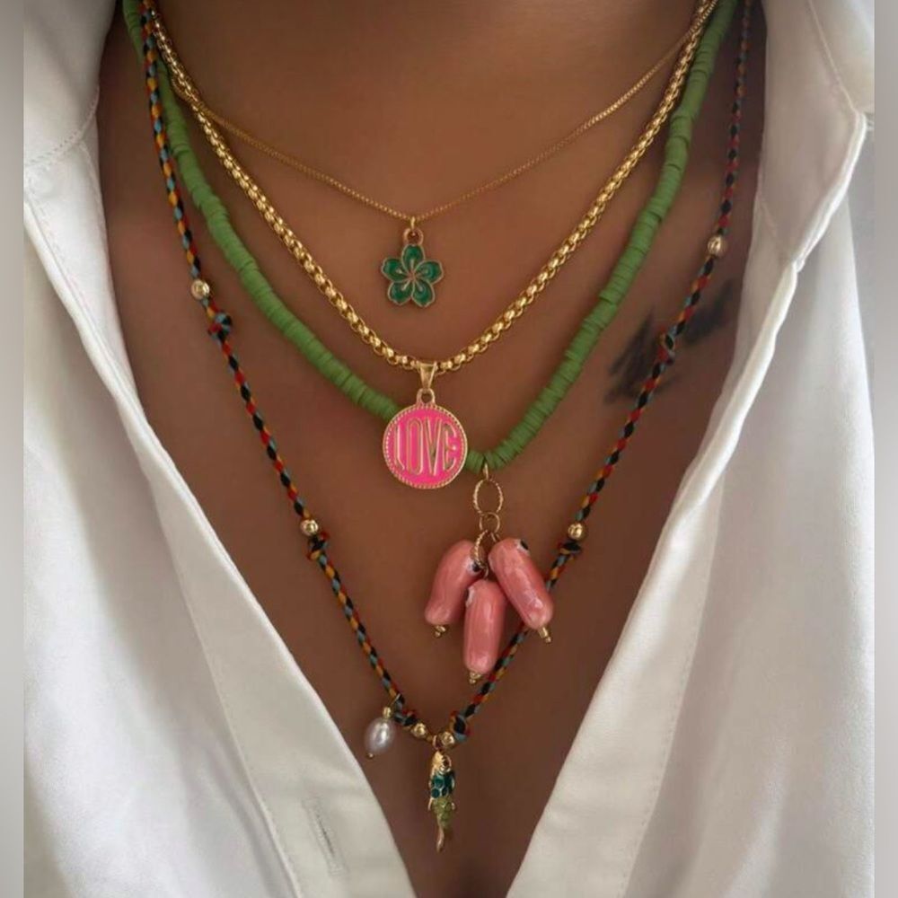 Boho fish Necklace Set N1733